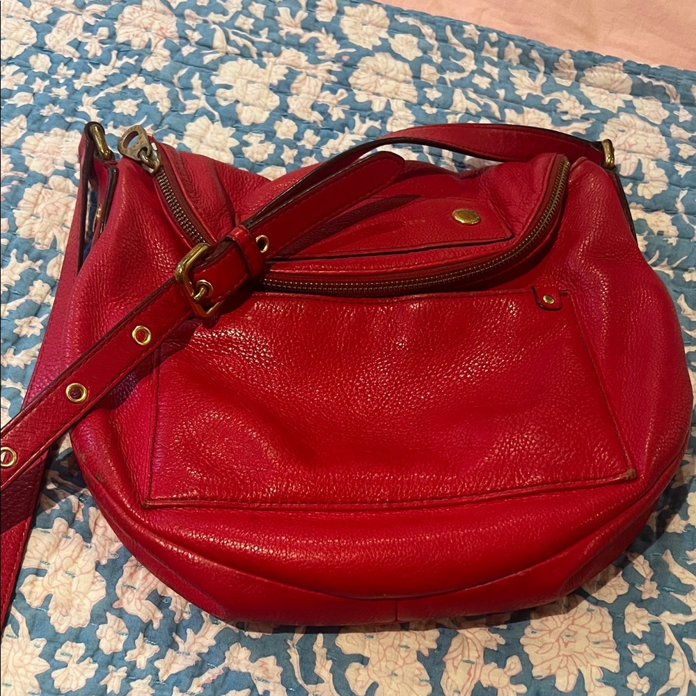 Marc By Marc Jacobs Red Crossbody Bag